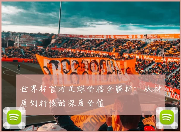 世界杯官方足球价格全解析:从材质到科技的深度价值