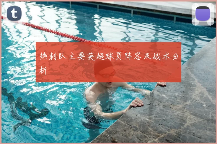 热刺队主要英超球员阵容及战术分析